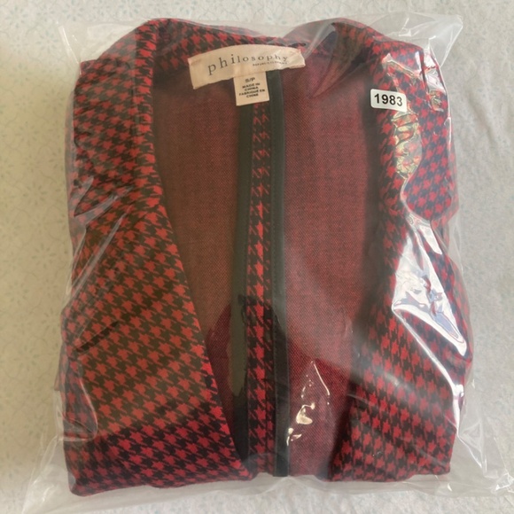 Philosophy women’s hounds Tooth pattern coat - Picture 8 of 8